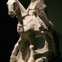 Maestro dei mesi, cavaliere (maggio), 1225-30 ca. (ferrara, museo della cattedrale) 02 - Sailko - Ferrara (FE)