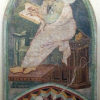 Maestro di san bartolomeo, ascensione, apostoli, storie di s. bartolomeo ed evangelisti, da s. bartolomeo a ferrara, 1264-90 ca. 13 - Sailko - Ferrara (FE)