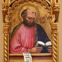 Maestro ferrarese, quattro evangelisti e san maurelio, 1390 ca. 05 marco - Sailko - Ferrara (FE)