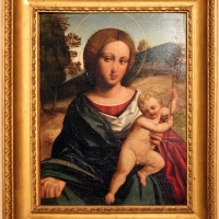 Ortolano (bottega), madonna col bambino, 1500-25 ca - Sailko - Ferrara (FE)