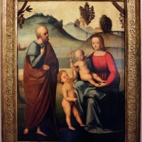 Ortolano, sacra famiglia con san giovannino, 01 - Sailko - Ferrara (FE)