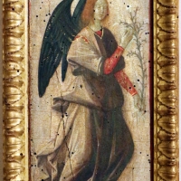 Pittore ferrarese o romagnolo, arcangelo gabriele, stigmate di s. francesco, natività e san giorgio col drago, 1510 ca. 01 - Sailko