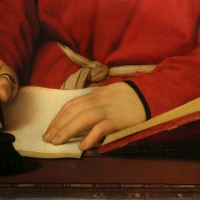 Raffaello, ritratto di tommaso inghirami detto fedra, 1510 ca. (fi, palatina) 03 - Sailko - Ferrara (FE)