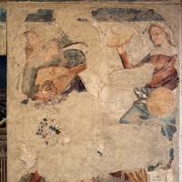 Serafino de' serafini, allegoria di sant'agostino come maestro dell'ordine, 1361-93 ca, da s. andrea a ferrara 07 - Sailko - Ferrara (FE)