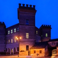 Mesola - Castello Estense nell'ora blu - Vanni Lazzari