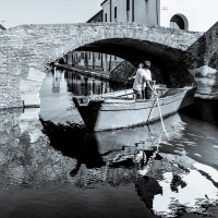 Sotto il ponte degli sbirri - Vanni Lazzari - Comacchio (FE)
