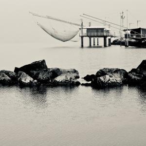 Casoni per la pesca - Comacchio - Vanni Lazzari