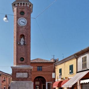 Torre dell'Orologio da Piazza Folegatti - Adalberto Cencetti