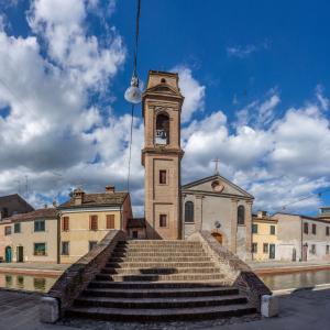 FeSFMG Centro storico di Comacchio Ponte e chiesa del Carmine - Vanni Lazzari