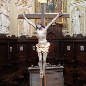 Chiesa di Santa Maria degli Angeli, Brisighella_Crocifisso inizi Settecento by anonimo