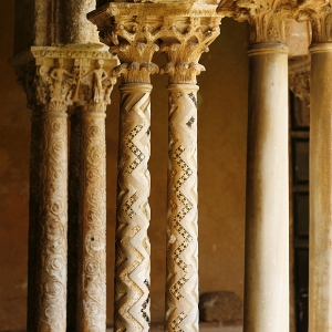 Columns of the Benedictine Cloister - Paolo Barone