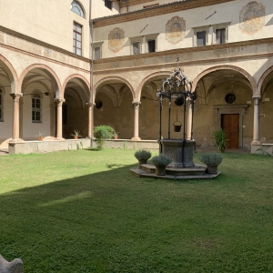 Chapter's cloister photo by Martina Anelli