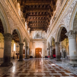 Cathedral of Enna - central nave - Paolo Barone