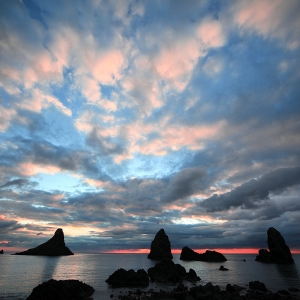 Cyclopean Isles at dawn - Paolo Barone