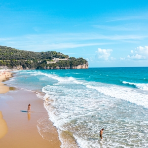 The beach of Serapo in Gaeta - ENIT SpA