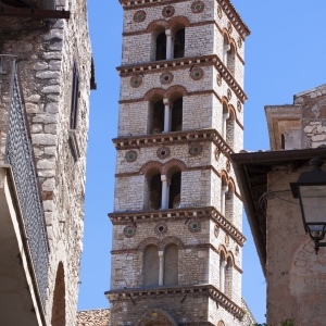 Bell tower of the collegiate church of Santa Maria Assunta in Cielo - Simone Antonazzo / ENIT SpA