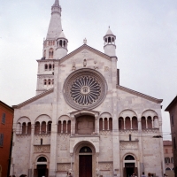 Facciata del Duomo di Modena foto di Massimiliano Marsiglietti