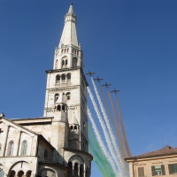 Frecce tricolori sulla Ghirlandina - Ellipa - Modena (MO)
