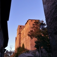Scorcio del Castello di Montecuccolo al tramonto - Giorgia Violini