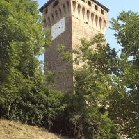Torre orologio dal lato sud-est