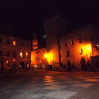 Veduta notturna della Torre delle Prigioni - Baroxse - Castelvetro di Modena (MO) 