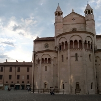 Abside del Duomo e Piazza Grande - Simona Bergami - Modena (MO)