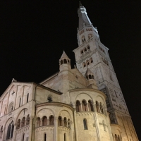 Retro Duomo, notturno - Enricomontorsi - Modena (MO)