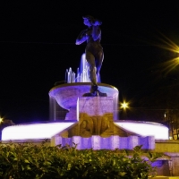 Fontana dei Fiumi - Modena (notturno)