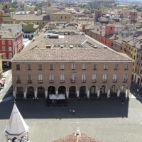Palazzo Cassa di Risparmio su Piazza Grande dalla Torre Civica - Clawsb - Modena (MO)