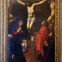 Antonio circignani detto il pomarancio, crocifissione coi ss. francesco saverio e ignazio di loyola, 1620-21 - Sailko - Modena (MO)