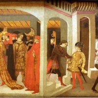 Apollonio di giovanni, novella di griselda, 1440 ca. 02 - Sailko - Modena (MO)