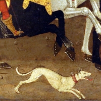 Apollonio di giovanni, novella di griselda, 1440 ca. 04 cane - Sailko - Modena (MO)