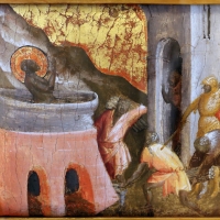 Arcangelo di cola da camerino, predella, 1430-35 ca. 05 martirio di san giovanni evangelista - Sailko - Modena (MO)