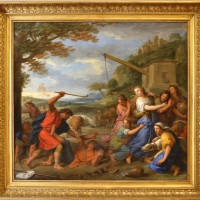 Charles lebrun, mosÃ© difende le figlie di jetro, 1687 - Sailko - Modena (MO)