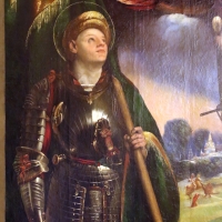 Dosso dossi, madonna col bambino tra i ss. giorgio e michele, 1518-19, 03 - Sailko - Modena (MO)