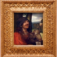 Dosso dossi, ritratto di buffone di corte, 1508-10 ca. 01 - Sailko - Modena (MO)