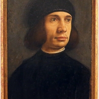 Filippo mazzola (attr.), ritratto d'uomo, 1480-1500 ca - Sailko