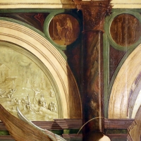 Francesco bianchi ferrari e giovanni antonio scacceri, annunciazione, 1506-12, 02 medaglioni - Sailko - Modena (MO)