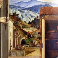 Francesco bianchi ferrari e giovanni antonio scacceri, annunciazione, 1506-12, 04 paesaggio - Sailko - Modena (MO)