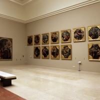 Galleria estense, sala con tavole del tintoretto - Sailko - Modena (MO)
