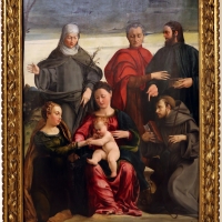 Gaspare pagani, sposalizio mistico di santa caterina, 1541 - Sailko