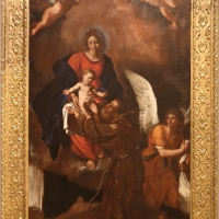 Giovan battista pesari, madonna presenta il bambino al beato felice da cantalice, 1641 - Sailko - Modena (MO)