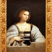 Giovanni cariani, ritratto di donna detta violante, 1515-20 ca. 01 - Sailko - Modena (MO)