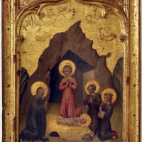 Giovanni di paolo, adorazione del bambino, 1430-40 ca - Sailko - Modena (MO)