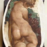 Leolio orsi, frammenti di affreschi dalla rocca di novellara, 1555-56 ca., 01 putto - Sailko - Modena (MO)
