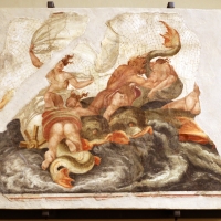 Leolio orsi, frammenti di affreschi dalla rocca di novellara, 1555-56 ca., 04 scena di diluvio con divinitÃ  marine - Sailko - Modena (MO)