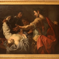 Luca ferrari, la regina tomiri fa immergre la nel sangue la testa di ciro, 1644-49 - Sailko - Modena (MO)