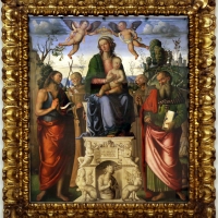 Marco meloni, madobnna col bambino e santi, 1504, 01 - Sailko - Modena (MO)