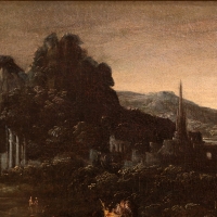 Mastelletta, ritrovamento di mosÃ¨, 1618 ca. 02 paesaggio - Sailko - Modena (MO)