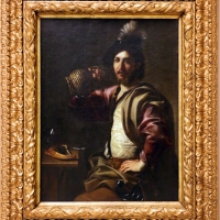 Nicolas tournier, soldato che alza la fiasca, 1619-24 - Sailko - Modena (MO)